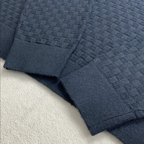 Ted Baker London Lentic Long Sleeve Textured Crewneck Pullover Jumper Sweater